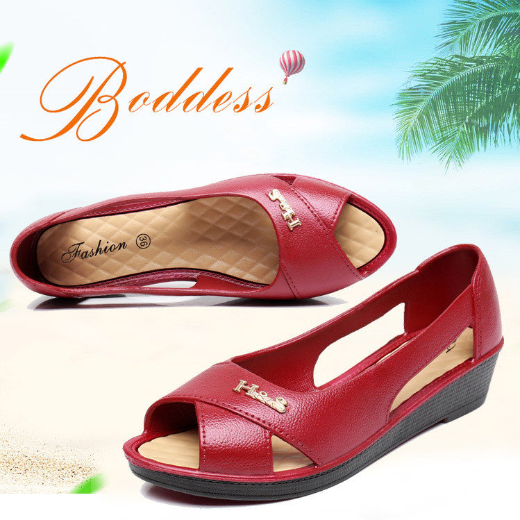 😍【50% OFF】Sandały damskie na lato, płaski obcas, miękka podeszwa