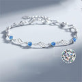 ✨✨【Kup 1, a 1 otrzymasz gratis】💎Serce oceanu 925 srebro bransoletka