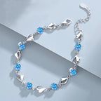 ✨✨【Kup 1, a 1 otrzymasz gratis】💎Serce oceanu 925 srebro bransoletka