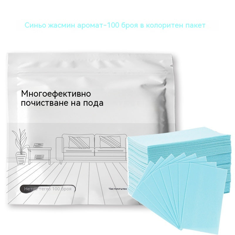 🧹【Kup1, drugi gratis!0.5zł/sztuka】✨ 200-arkuszowe, antybakteryjne i dezodoryzujące, uniwersalne chusteczki czyszczące | Nadają się do podłóg drewnianych, laminowanych, płytek oraz wnętrz kamperów