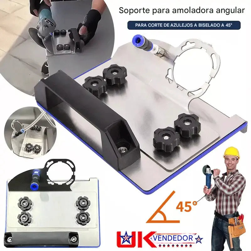 🧰 Uchwyt do szlifierki kątowej do cięcia pod kątem 45°