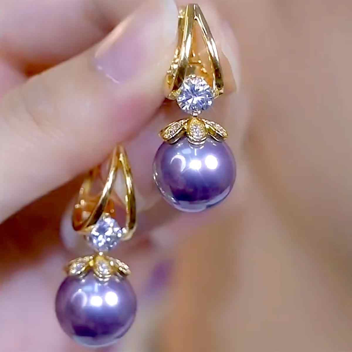 💋【🔥Oferta ograniczona czasowo🔥】Nowy styl francuskich luksusowych perłowych srebrnych kolczyków z 2026 r.