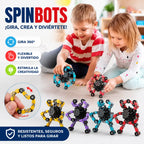 🔥✨Nowy transformujący spinner fidget robot — obrotowa zabawka antystresowa