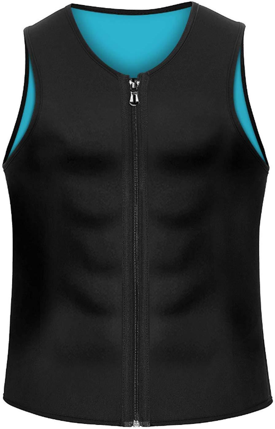 50% OFF 【S-4XL】💪Męska kamizelka modelująca do treningu, intensywne pocenie 🔥, szybkie spalanie tłuszczu ⚡