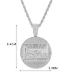 📢📢50% zniżki!! ✨ Lśniący wisiorek na łańcuszku w stylu kubańskim | Natychmiast odśwież swój styl💎