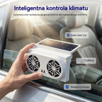 50% taniej 🌀 Wentylator samochodowy zasilany energią słoneczną