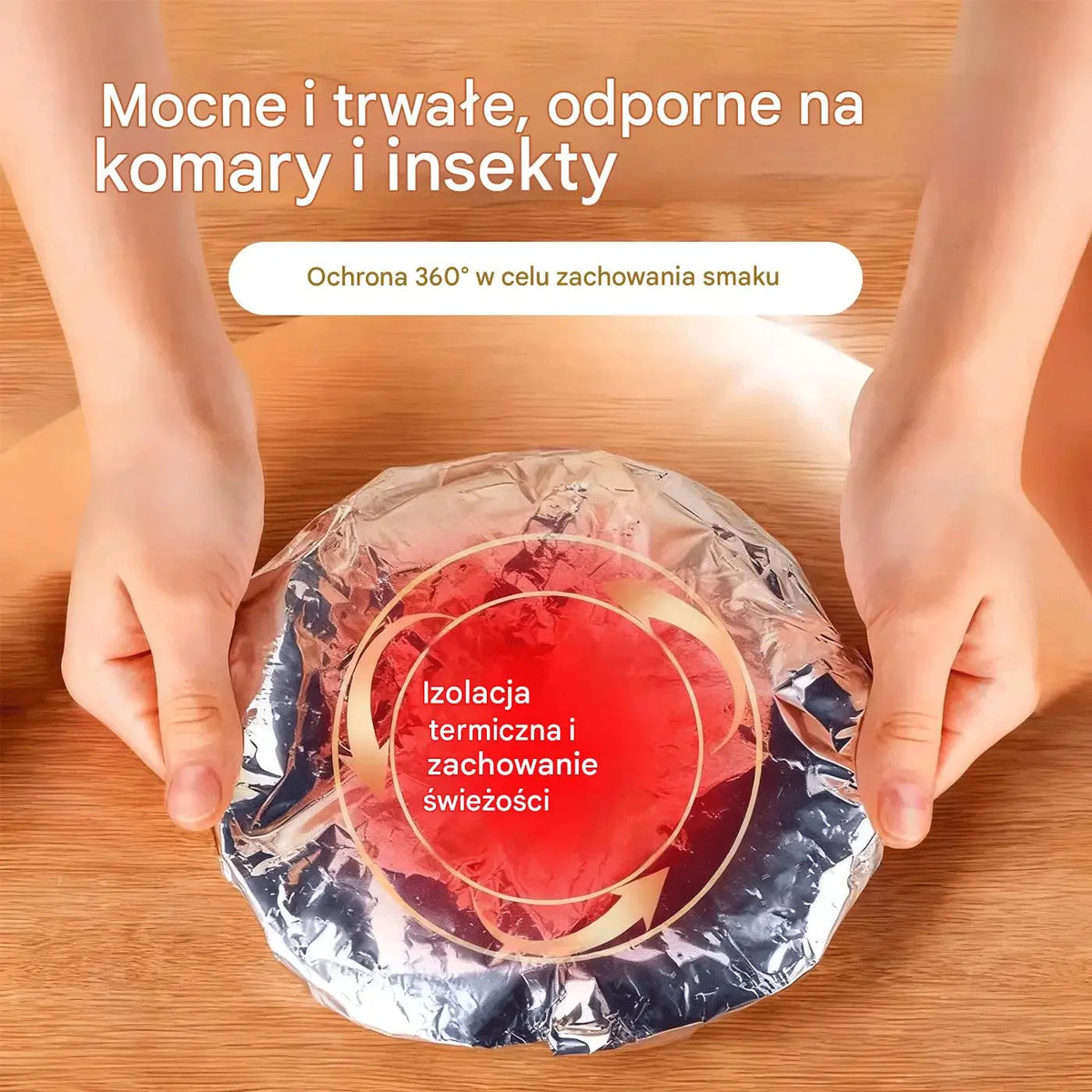 📢📢【50% RABATU】⏰【100 sztuk】Osłona termoizolacyjna z folii aluminiowej