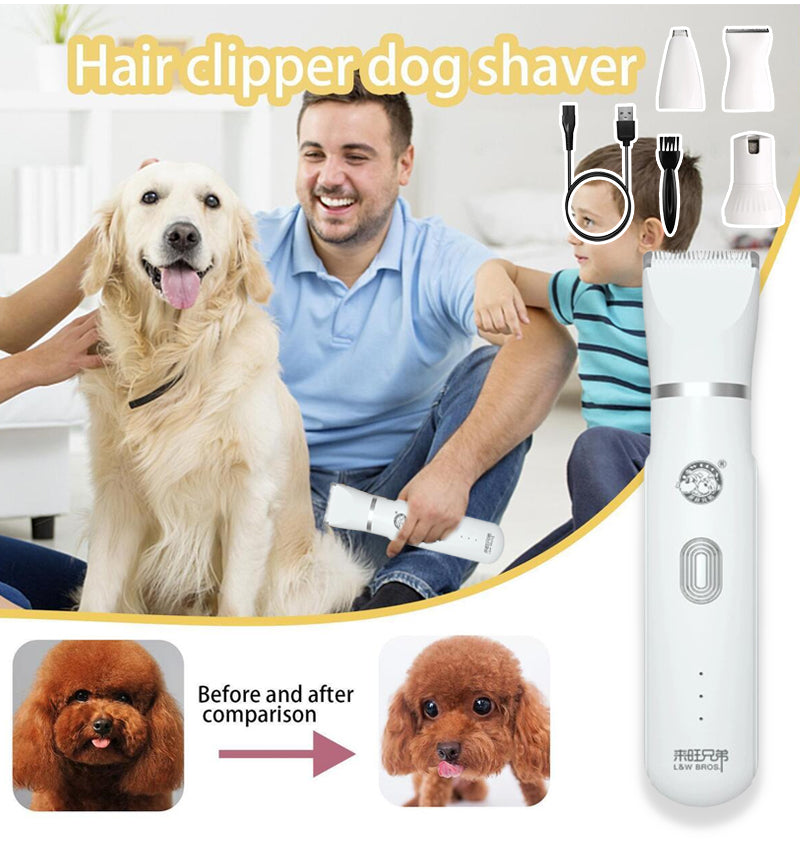 🔥【45% ZNIŻKI】🐕😺Zestaw do pielęgnacji psów Lexflext 4 w 1✂️przeznaczony do pielęgnacji zwierząt w domu