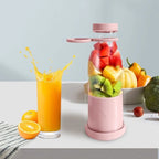 ⚡🍎Bezprzewodowy przenośny blender z USB – zabierz go ze sobą i ciesz się świeżym, zdrowym sokiem owocowo-warzywnym w dowolnym miejscu i czasie.