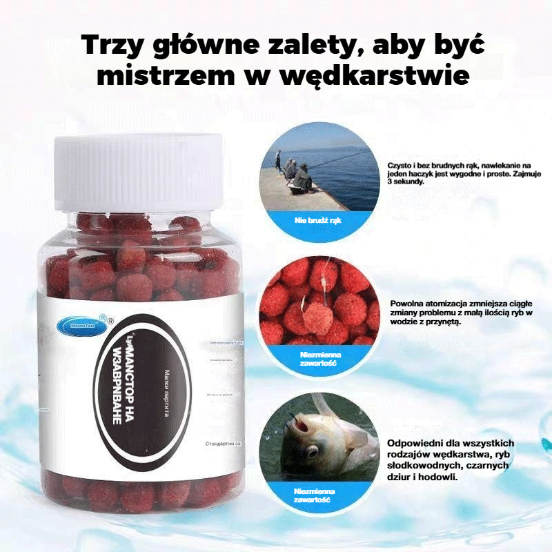 🔥🔥【Natychmiastowe brania】🐠🐋 Atraktor wędkarski z świeżym białkiem zwierzęcym