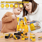 【50% PROMOCJI】【16 sztuk】Klocki magnetyczne, Edukacyjne zabawki Transformers