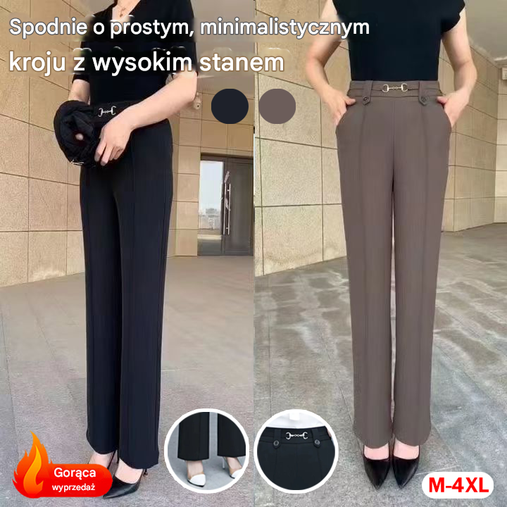 🔥50% zniżki【M-4XL】🔥Nowość wiosenna 2026 Wysokiej jakości spodnie z prostymi nogawkami Slim Fit