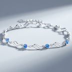 ✨✨【Kup 1, a 1 otrzymasz gratis】💎Serce oceanu 925 srebro bransoletka