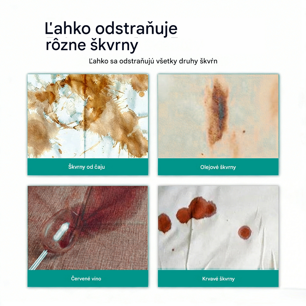 Ten wysoce skuteczny środek do czyszczenia sof ma silne właściwości usuwania plam, nie wymaga użycia wody i nadaje się do czyszczenia tkanin na sucho.