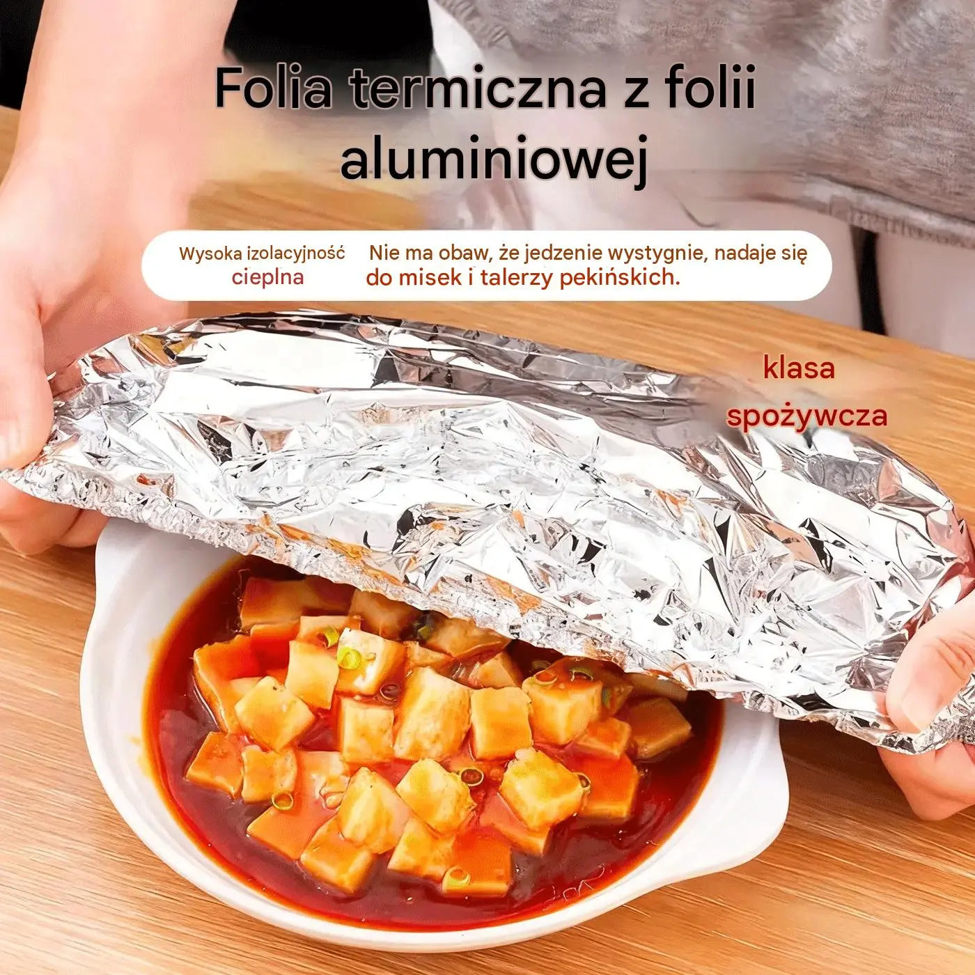 📢📢【50% RABATU】⏰【100 sztuk】Osłona termoizolacyjna z folii aluminiowej