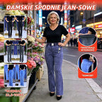 👖【M-4XL】Damskie jeansy z wysokim stanem, elastyczne