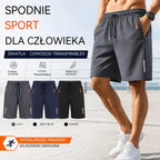 👖Męskie Szorty z Chłodzącego Materiału Lekkie Oddychające Szybkoschnące Elastyczne Na Lato Kup 1 Otrzymaj 1 Gratis