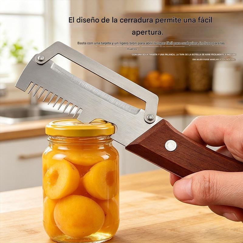 ✅Kup 1, a 1 otrzymasz gratis (2 sztuki) 🧅🔪 Wielofunkcyjny obierak kuchenny 3 w 1: obiera, kroi warzywa, kroi mięso i otwiera butelki! 🔥