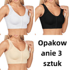 🥰 【3 sztuk】👙【40-120kg】Biustonosz podtrzymujący pełne pokrycie