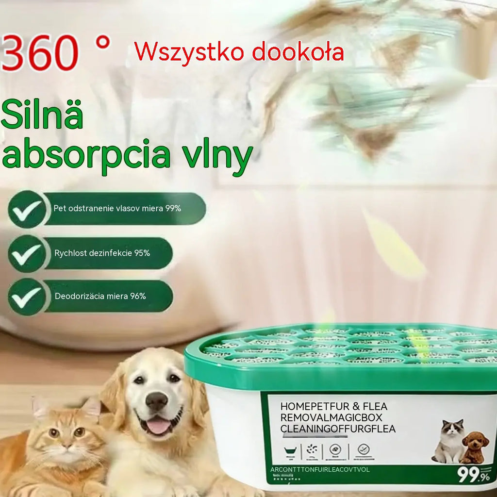 【Kup 1, otrzymaj 1 za darmo】 🔥 Specjalna oferta 2026 – Magiczne pudełko do usuwania sierści i zapachów zwierząt domowych