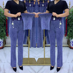 👖【M-4XL】Damskie jeansy z wysokim stanem, elastyczne