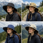 🔥✨【Kup 1, a 1 dostaniesz gratis】🧢Unisexowy składany kapelusz typu bucket chroniący przed słońcem