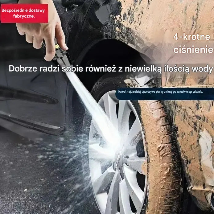 🚿 🔥Ostatni dzień oferty specjalnej! 🔥💧 Pistolet na wodę wysokociśnieniowy: do mycia samochodu, prac ogrodniczych, 10 razy większe ciśnienie, wiele funkcji ⚡
