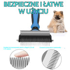 49% OFF 🐾 Profesjonalne narzędzie do usuwania martwego włosa dla psów i kotów: łagodne, skuteczne i dom wolny od włosów ✨💖
