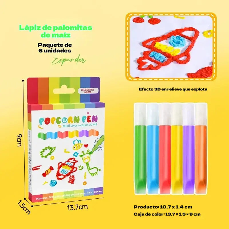🌈🖼️Długopis 3D do tworzenia przestrzennych rysunków 🎨