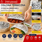 📢📢【50% RABATU】⏰【100 sztuk】Osłona termoizolacyjna z folii aluminiowej